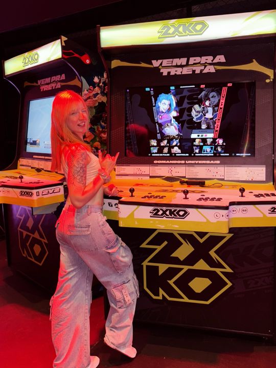 Steph no fliperama de 2XKO