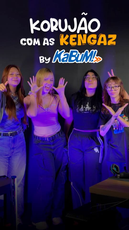 Capa do Korujão com as KengaZ by KaBuM!